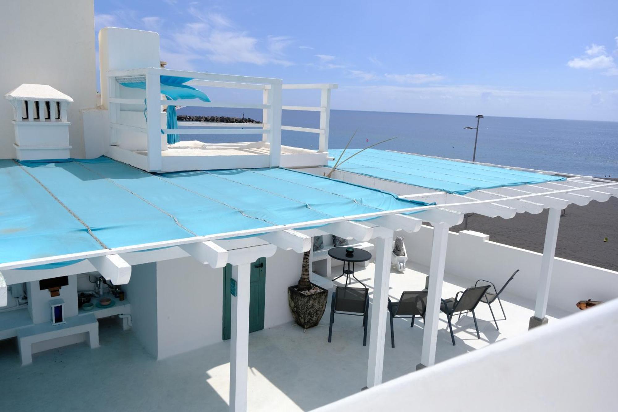 Rooftop Dreamhouse - 3Br With Seaviews 圣克鲁斯-德拉帕尔马 外观 照片