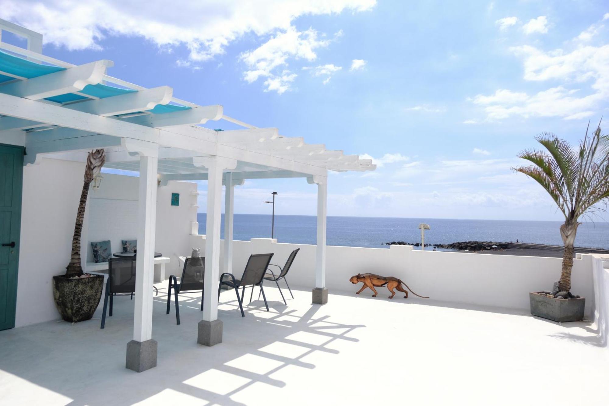 Rooftop Dreamhouse - 3Br With Seaviews 圣克鲁斯-德拉帕尔马 外观 照片